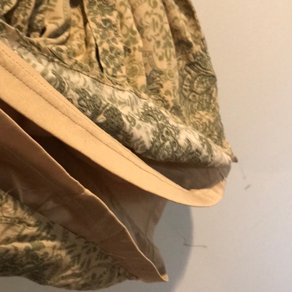 Brown and green dress - Picture 3 of 5